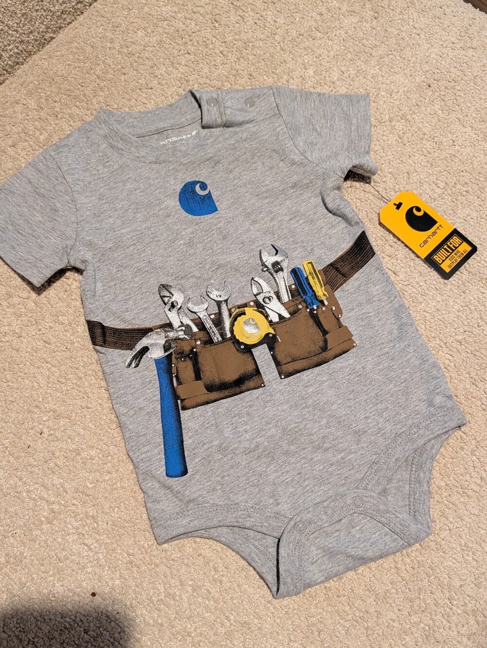 NWT Carhartt Tool Onesie